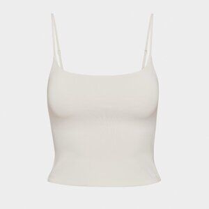 Aritzia Cream Camisole Crop Top